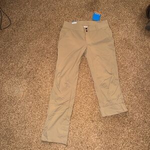 NWT: Columbia Women's Tan Saturday Trail Hiking Pants